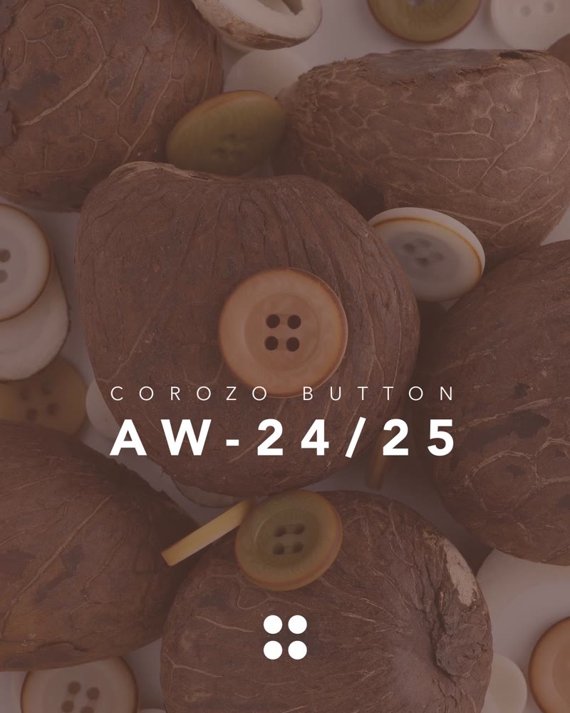 AW 24/25 Corozo Button kataloğu kapağı